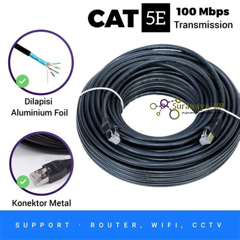 Jual Kabel Lan M Utp Stp Cat E M Meter Meter Ftp Outdoor