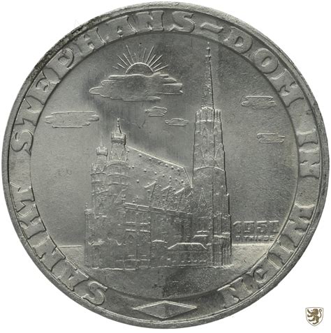 Österreich Medaille 1950 Stephansgroschen Sankt Stephans Dom in Wien