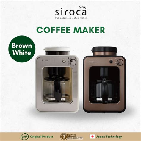 Promo Siroca Fully Automatic Coffee Maker White White Cicil X