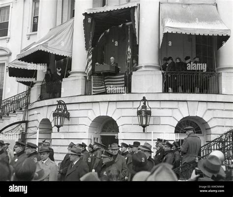 Franklin roosevelt inauguration speech hi-res stock photography and ...