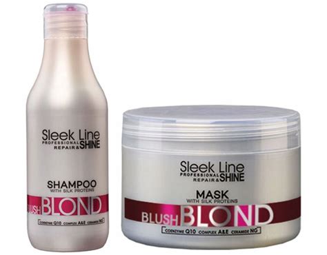 Stapiz Sleek Line Blush Blond Szampon Maska Ml Allegro Pl