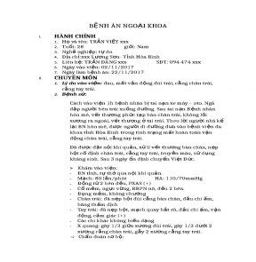 Doc Benh An Ngoai Gay Cang Chan