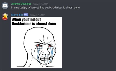 Meme Bot Devpost