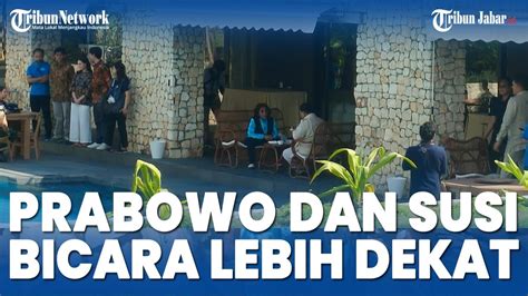 Prabowo Subianto Susi Pudjiastuti Bicara Empat Mata Tokoh Pangandaran