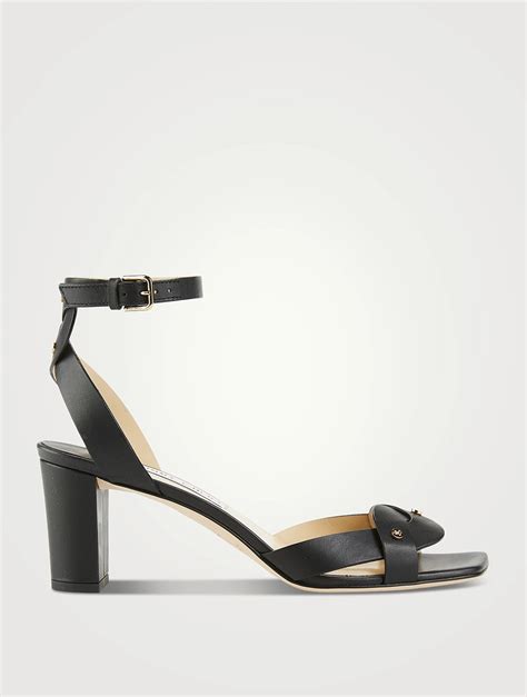 JIMMY CHOO Drya Leather Sandals Holt Renfrew