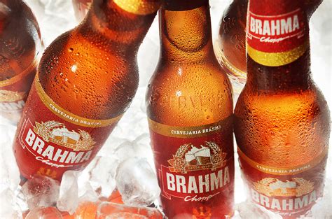 Download Chilled Brahma Chopp Pilsen Beer Bottles Wallpaper