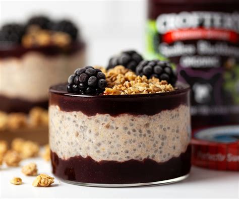 Blackberry And Granola Overnight Oats Crofters Organic