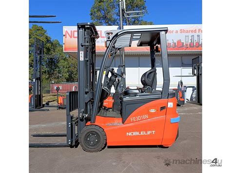 New 2024 Noblelift 1 6T 3 Wheel Counterbalanced Electric Forklift