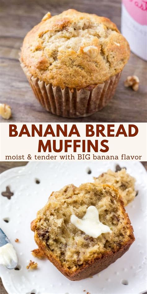 Banana Bread Muffins Recipe Banana Muffin Recipe Banana Bread Muffin Recipe Banana Recipes