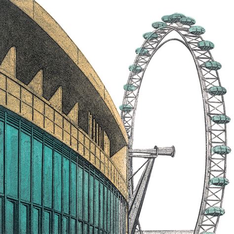 Barry Goodman Southbank Canvas Print The Art Group