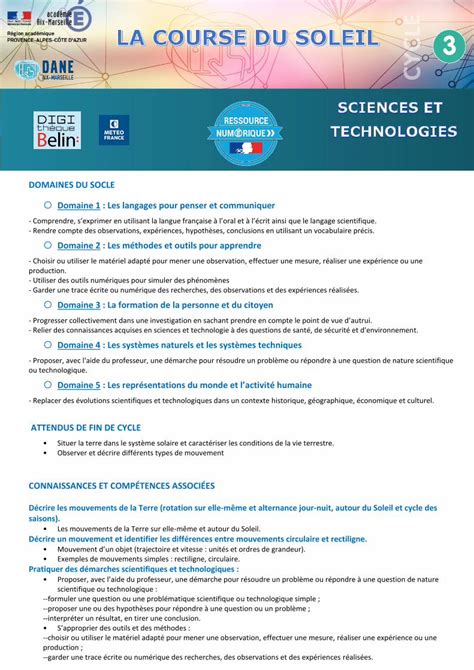 PDF ATTENDUS DE FIN DE CYCLE Ac Aix Marseille Fr Situer La