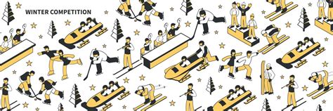 Winter Competition Pattern 3288366 Vector Art At Vecteezy