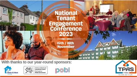 The National Tenant Engagement Conference For Wales 2023