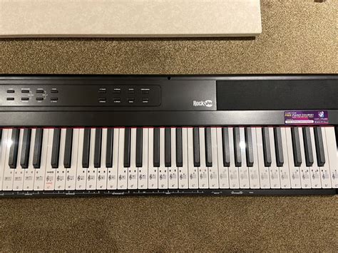 Rockjam Key Full Size Digital Electric Piano Keyboard Semi Weighted