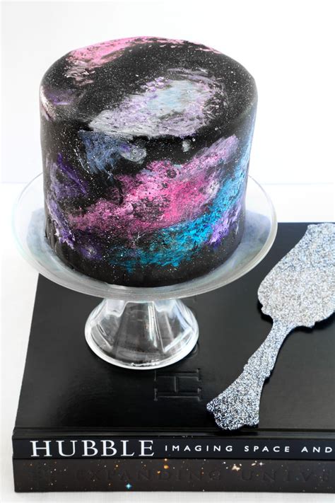 Black Velvet Nebula Cake Sprinkle Bakes