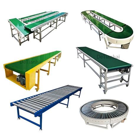 Factory Pvcpu Portable Conveyor Belt Food Industry Conveyor Belt Machine System Band Conveyor