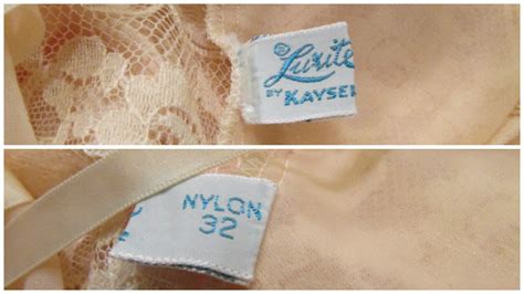 1960s Luxite KAYSER Full Slip Nightgown Size 32 Nude Nylon Lingerie Pin Up Girl Etsy