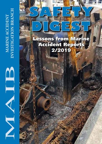 UK Marine Accident Investigation Branch (MAIB) Safety Digest 2/2019 | MaritimeCyprus