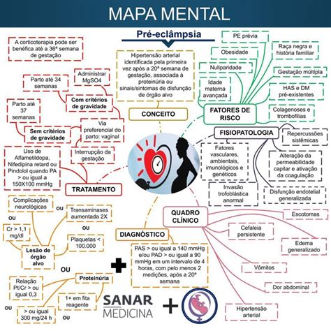 Pr Ecl Mpsia Mapa Mental Ginecologia E Obstetr Cia The Best Porn Website