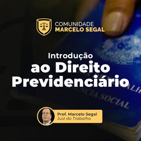 Master Class Introdu O Ao Direto Previdenci Rio