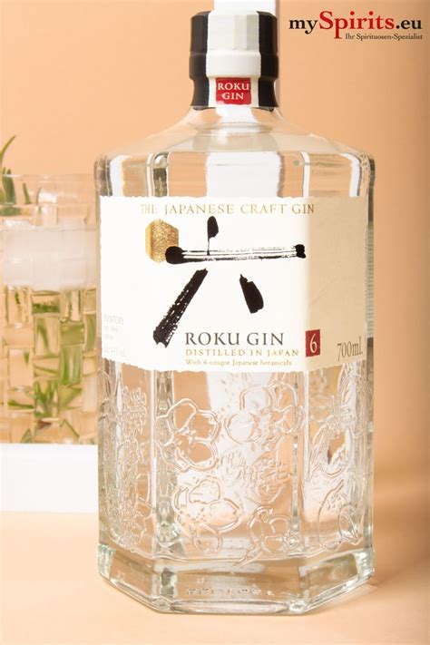 Roku Gin The Japanese Craft Gin Vol Liter Flasche Craft