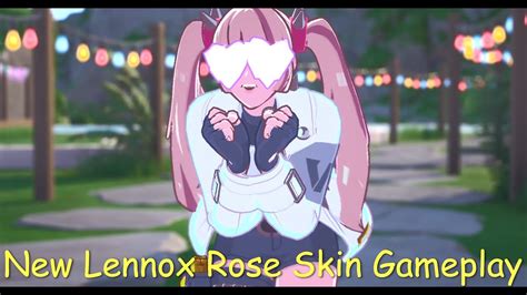 Lennox Rose Skin Gameplay Zonewars Fortnite YouTube