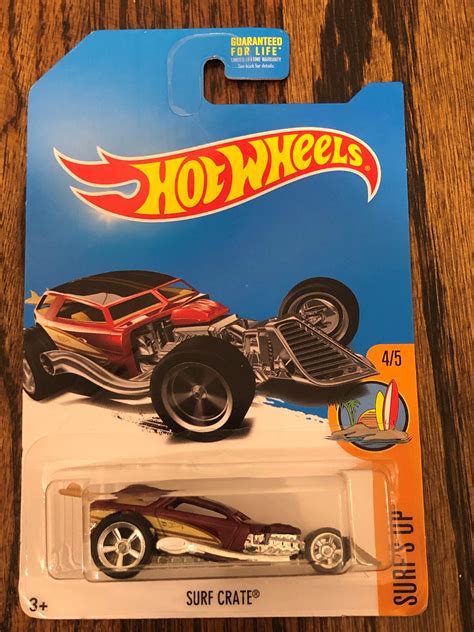 2017 Hot Wheels Super Treasure Hunt Surf Crate Real Riders Etsy