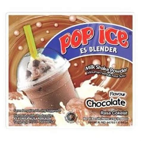 Jual POP ICE Blender Aneka Rasa 1 RENCENG Isi 10pcs X 25gr Shopee