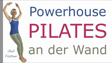 28 min Wand Pilates für Körpermitte und den flachen Bauch