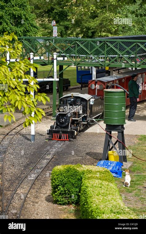 A Miniature Steam Engine Stock Photo Alamy
