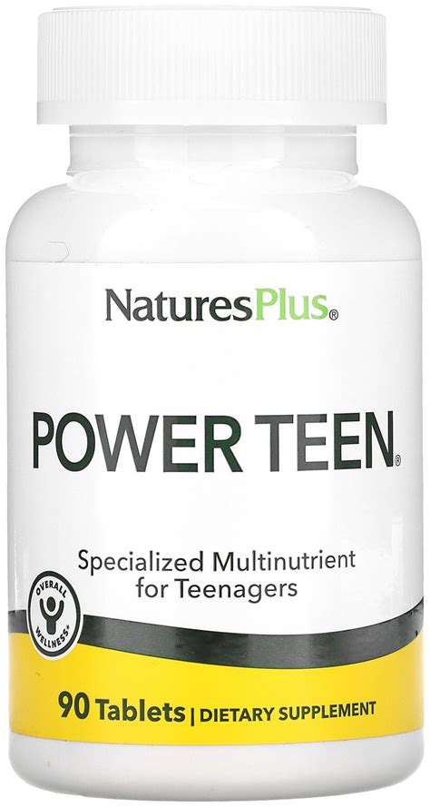 Купить NaturesPlus мультивитамины Source of Life Power Teen 90 шт в ...