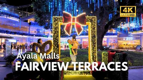 Ayala Malls Fairview Terraces Walking Tour 2024 4k Quezon City