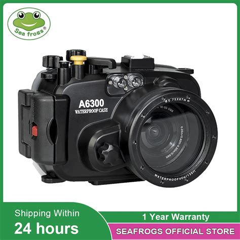 F R Sony A6300 A6400 Kamera Geh Use Wasserdicht IPX 8 Tauchen Tiefe 40m