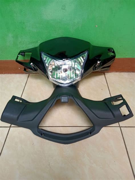 Batok Depan Belakang Lampu Depan Revo Fi Hitam Lazada Indonesia