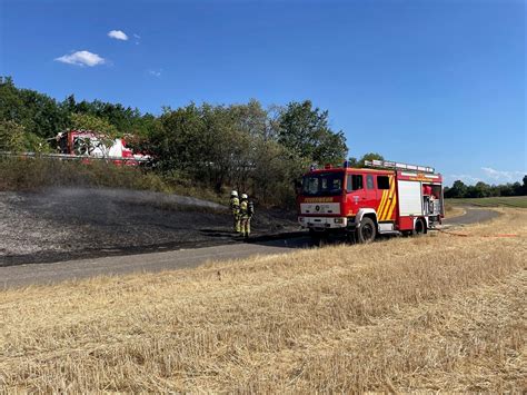 Juli Einsatz Brandalarm Feuerwehr Br Hl