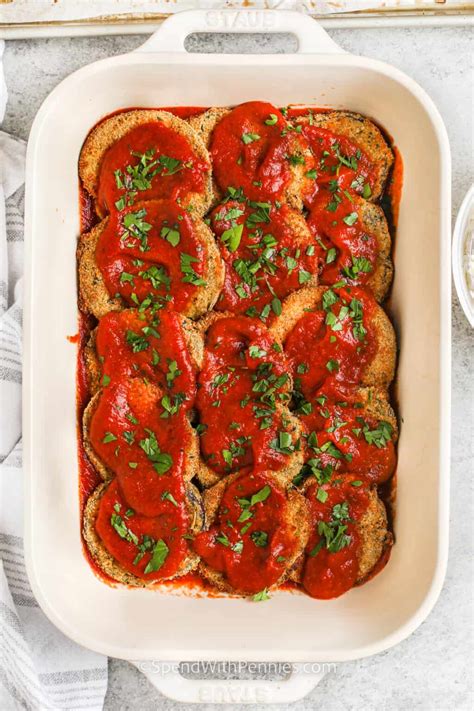 Eggplant Parmesan Recipe Spend With Pennies