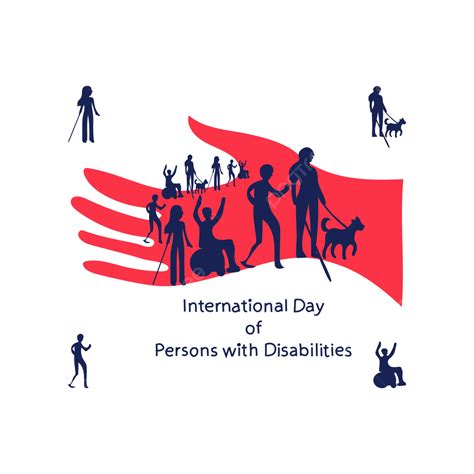 International Day Of Persons With Disabilities Vector, Persons With ...