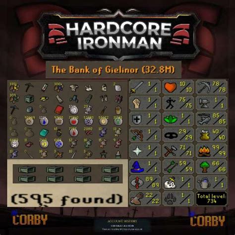 Selling Over 300 Accounts 4 Sale Pure Zerk Goldfarm Hardcore Ironman