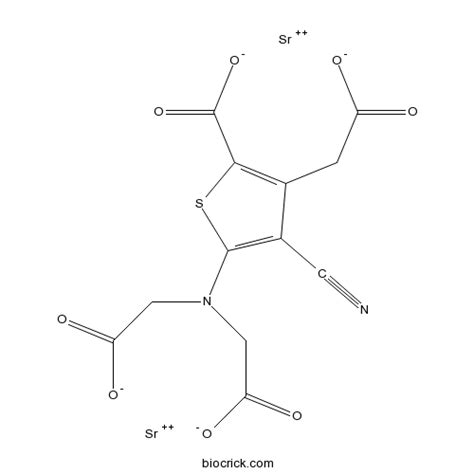 Strontium Ranelate | CAS:135459-87-9 | High Purity | Manufacturer BioCrick