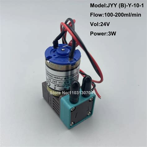 2PCS Inkjet Printer Solvent JYY Small Pump 3W 24V DC 100ml 200ml JYY B