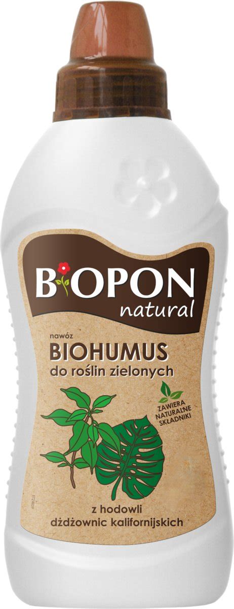 Nawóz Biohumus BIOPON do roślin zielonych 1L Biopon Sklep EMPIK