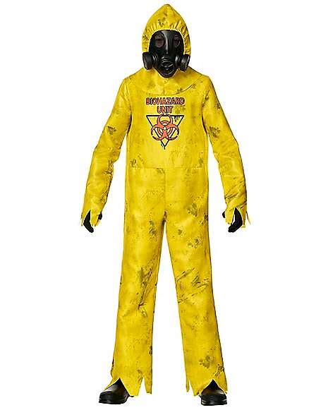 Kids Hazmat Hazard Zombie Costume - Spirithalloween.com