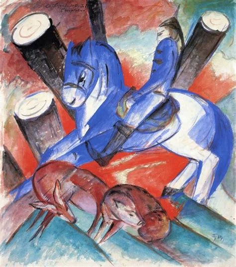 Franz Marc's Paintings | Franz marc, Painting, Art prints