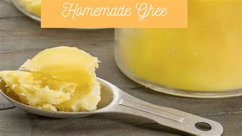 How To Make Ghee At Home Clarified Butter Homemade Desi Ghee YouTube