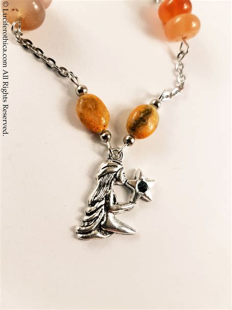 Virgo Gemstone Zodiac Necklace