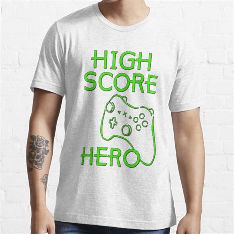 High Score Hero Xbox T Shirt For Sale By Gleekgirl Redbubble Xbox