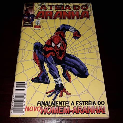 A Teia Do Aranha 100 Abril Marvel Shopee Brasil