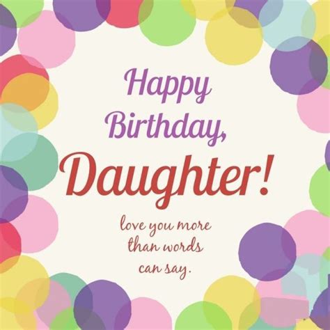 45 Birthday Wishes For Loving Daughter