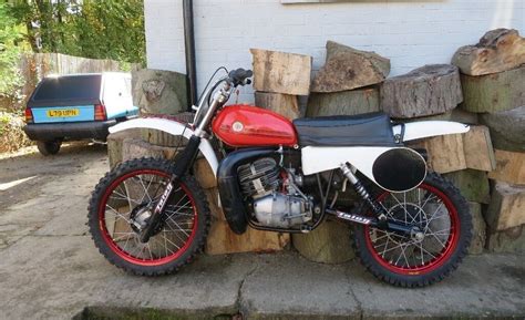 Vintage Cz 514 Motocross Bike 380cc Mx Classic Twin Shock Similar To