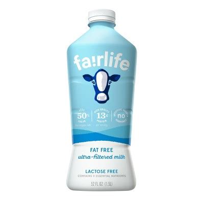 Fairlife Lactose Free Skim Milk Fl Oz Target